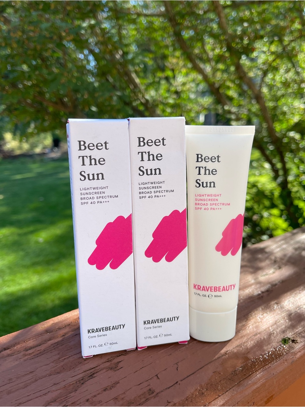 Beet The Sun Lightweight Sunscreen bundles